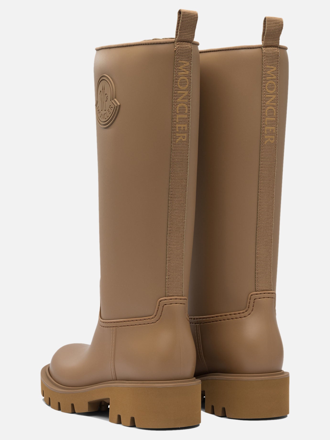 Rain boots 100% pvc - 100% rubber  Beige - Moncler Women | PDP | VIETTI Online Store | Zoom-Modal_4
