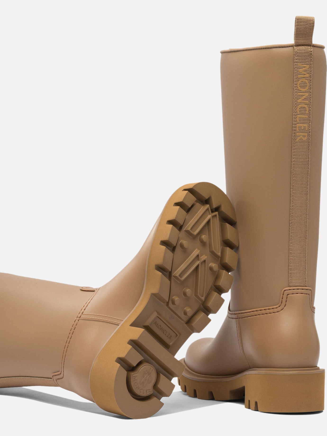 Rain boots 100% pvc - 100% rubber  Beige - Moncler Women | PDP | VIETTI Online Store | Zoom-Modal_5
