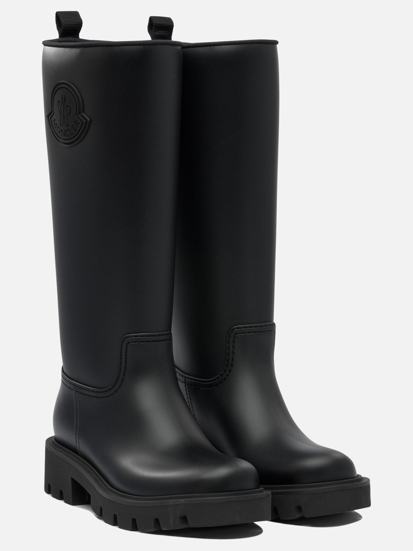 Rain boots 100% pvc - 100% rubber  Black - Moncler Women | PDP | VIETTI Online Store | Zoom-Modal_2
