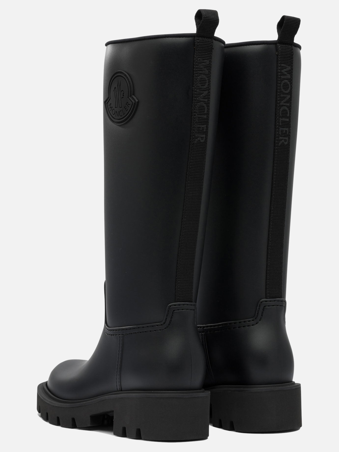 Rain boots 100% pvc - 100% rubber  Black - Moncler Women | PDP | VIETTI Online Store | Zoom-Modal_4
