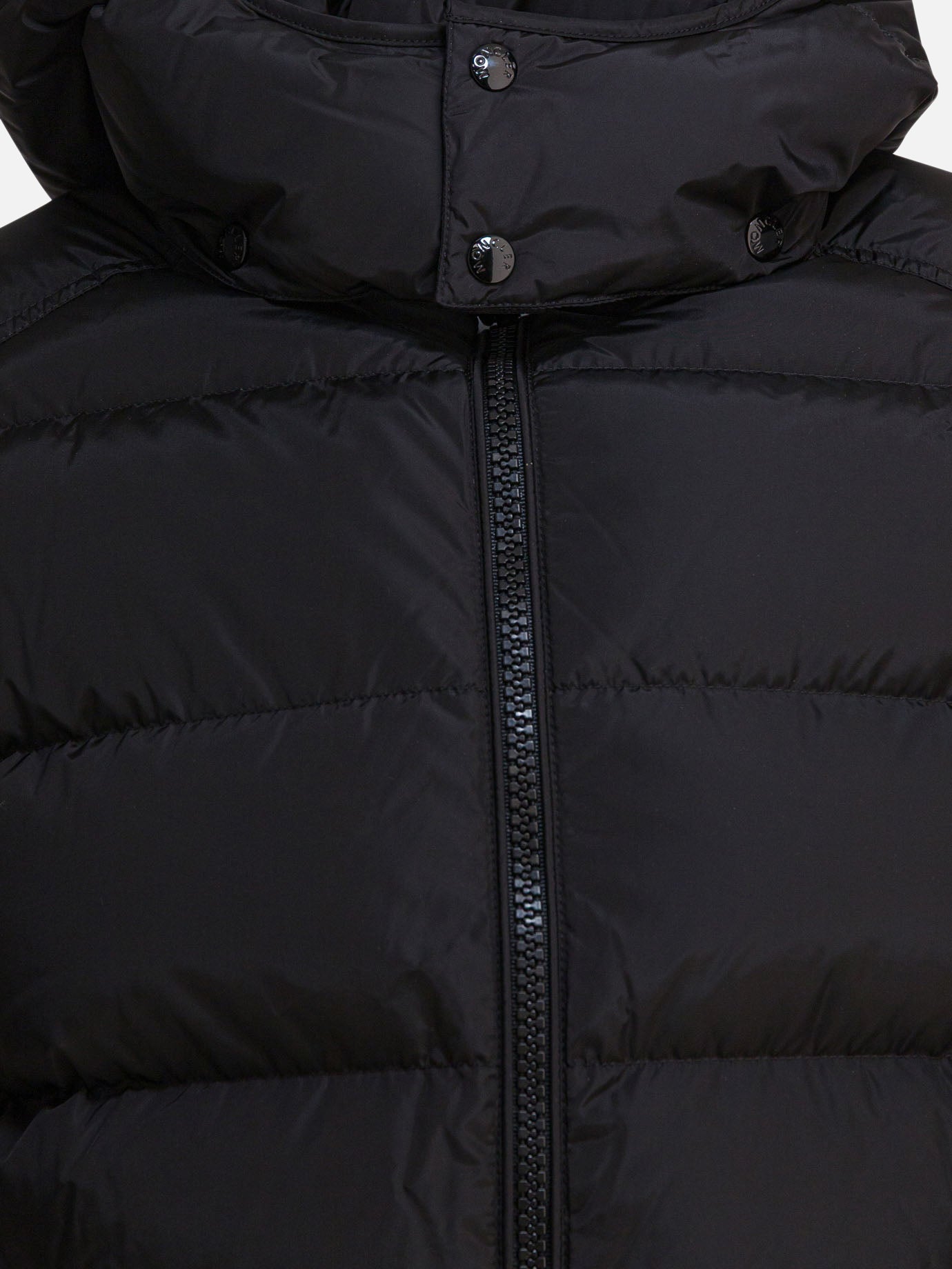 Piumini corti Solid colour  Nero - Moncler Uomo | PDP | VIETTI Online Store | thumbnail_3