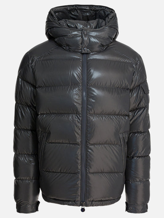 Piumini corti Solid colour  Grigio - Moncler Uomo | PDP | VIETTI Online Store 
