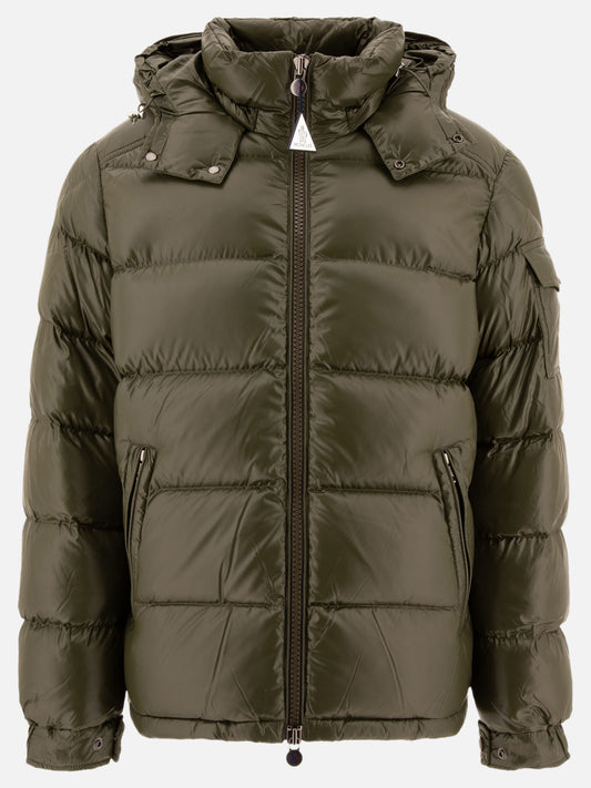 Piumini corti Solid colour  Verde - Moncler Uomo | PDP | VIETTI Online Store 
