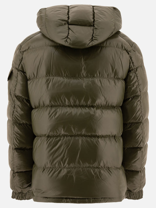 Piumini corti Solid colour  Verde - Moncler Uomo | PDP | VIETTI Online Store | 2
