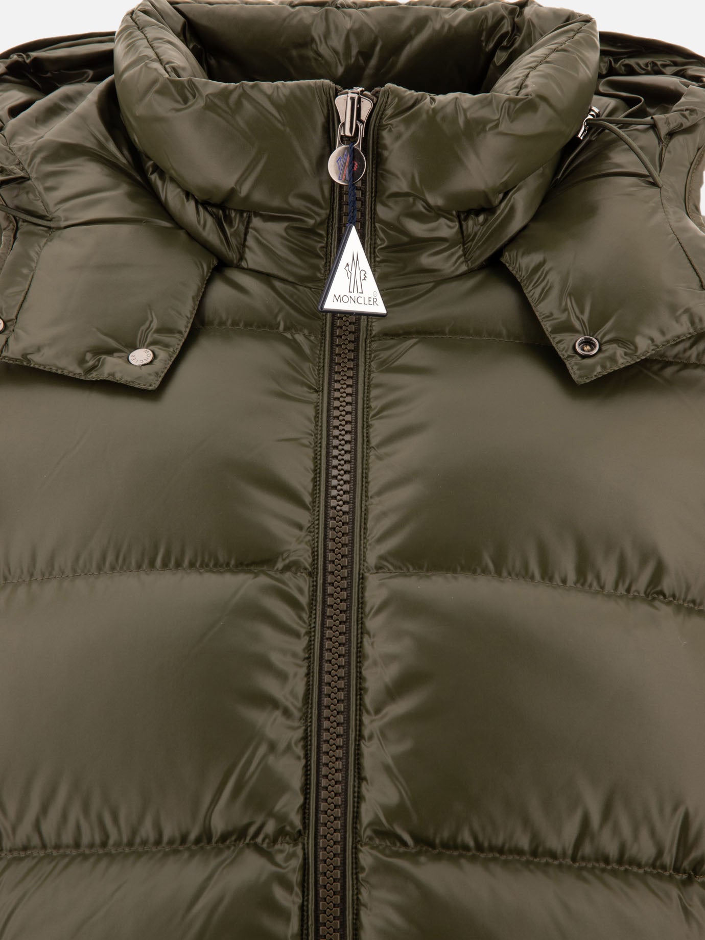 Piumini corti Solid colour  Verde - Moncler Uomo | PDP | VIETTI Online Store | thumbnail_3