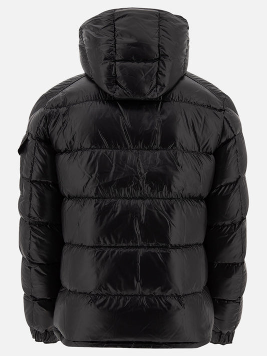Down jackets Solid colour  Black - Moncler Men | PLP | VIETTI Online Store | 2
