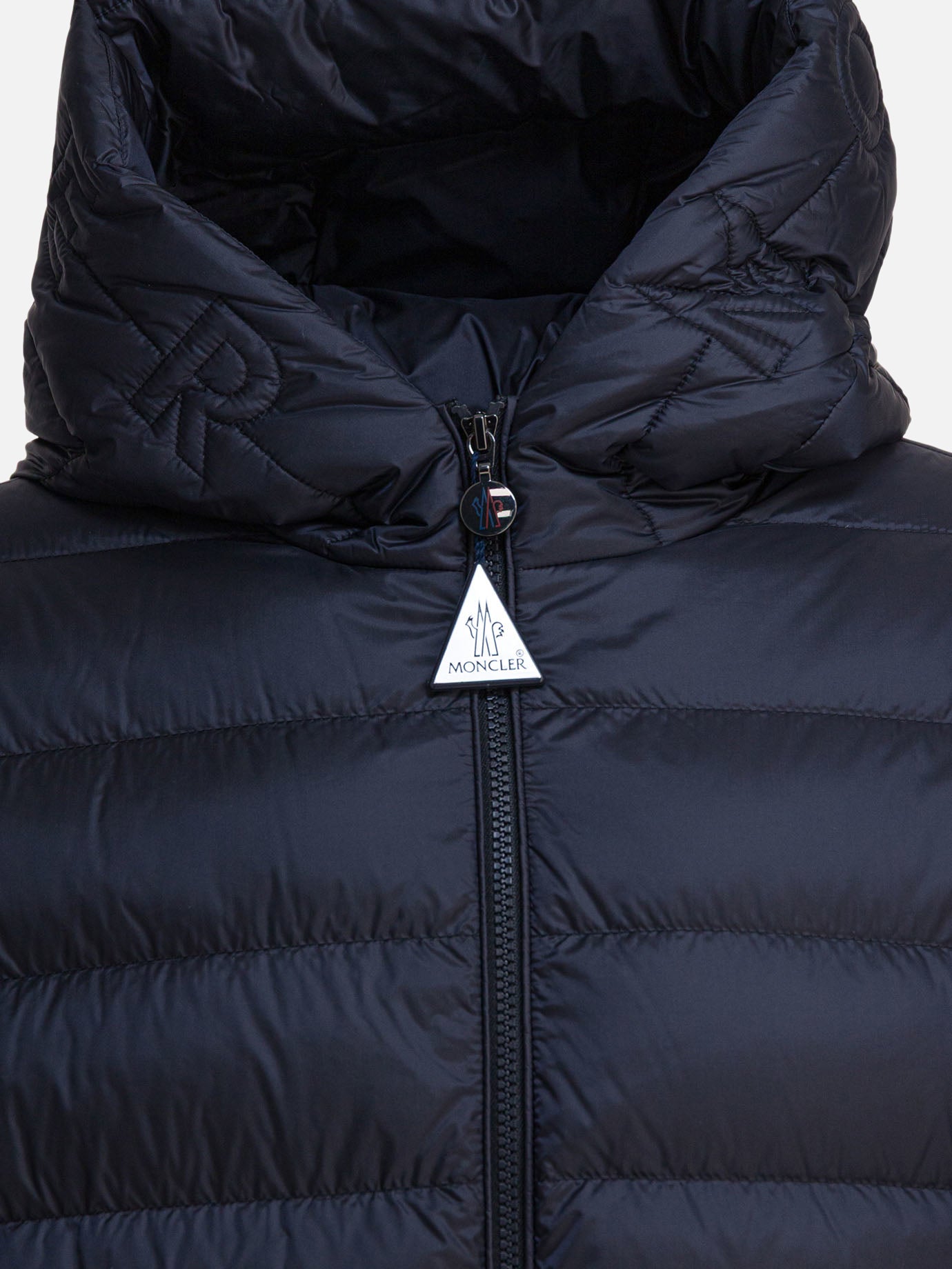 Piumini corti Solid colour  Blu - Moncler Uomo | PDP | VIETTI Online Store | thumbnail_3