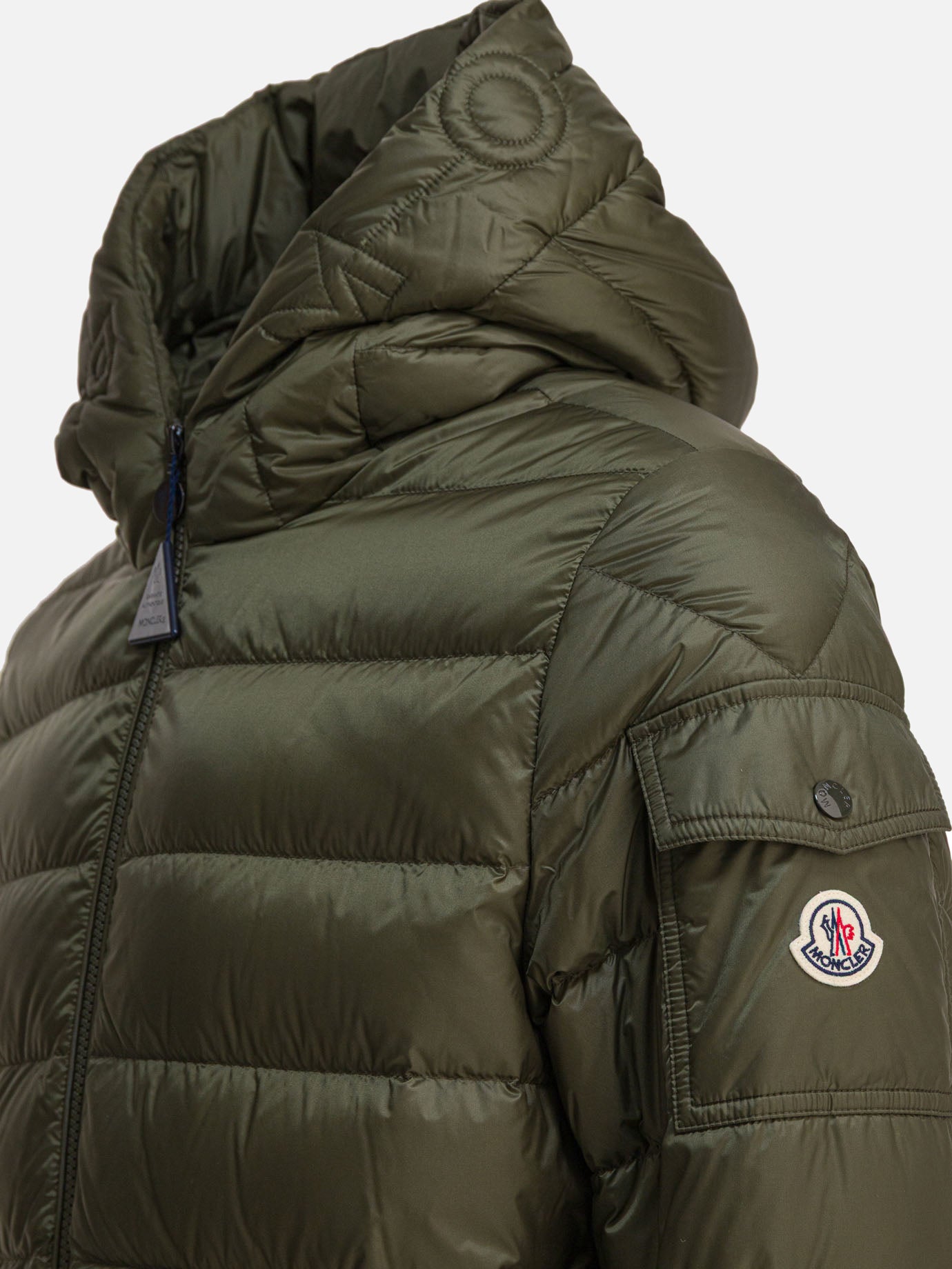 Piumini corti Solid colour  Verde - Moncler Uomo | PDP | VIETTI Online Store | Zoom-Modal_4
