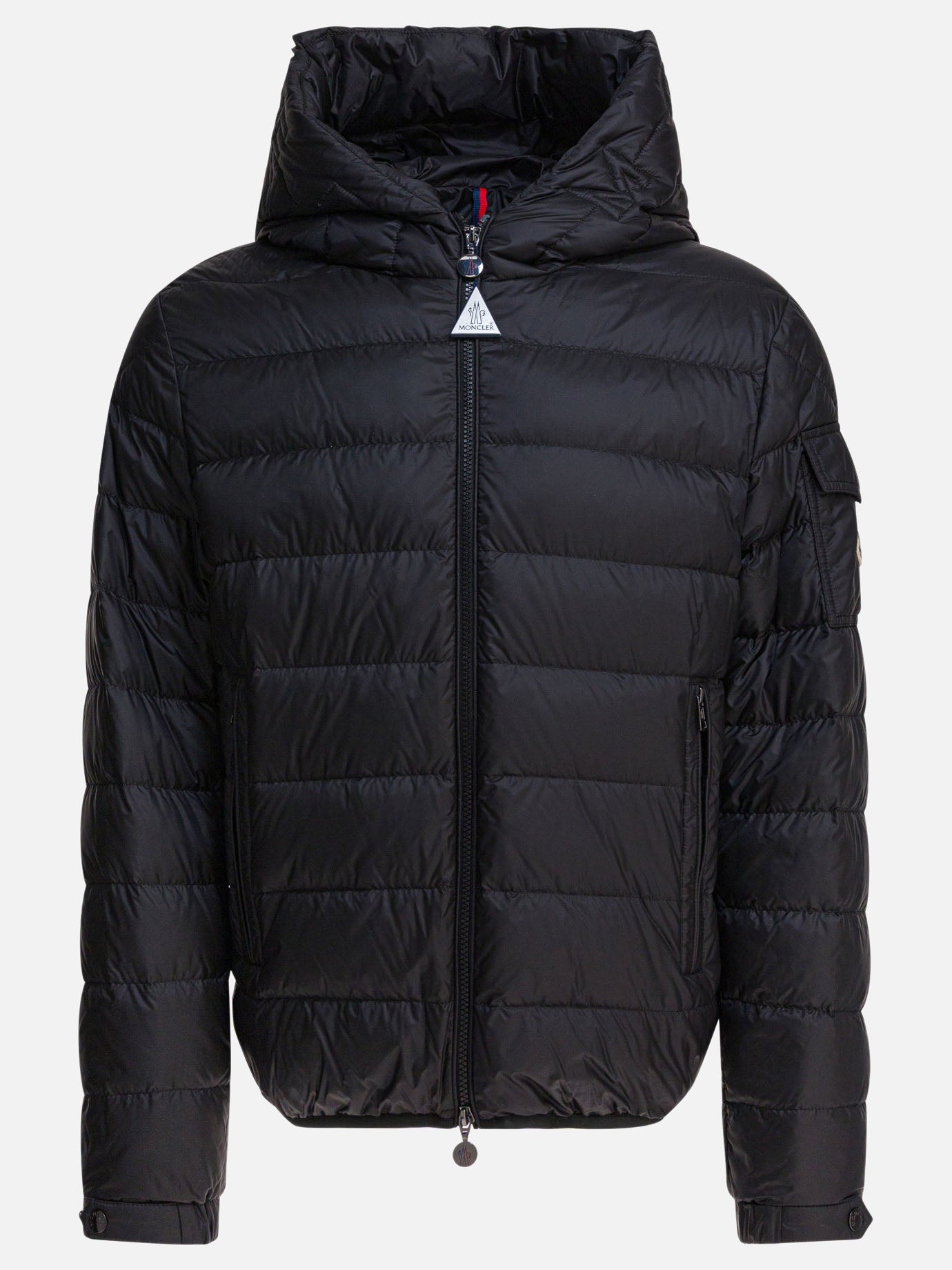 Piumini corti Solid colour  Nero - Moncler Uomo | PDP | VIETTI Online Store | Zoom-Modal
