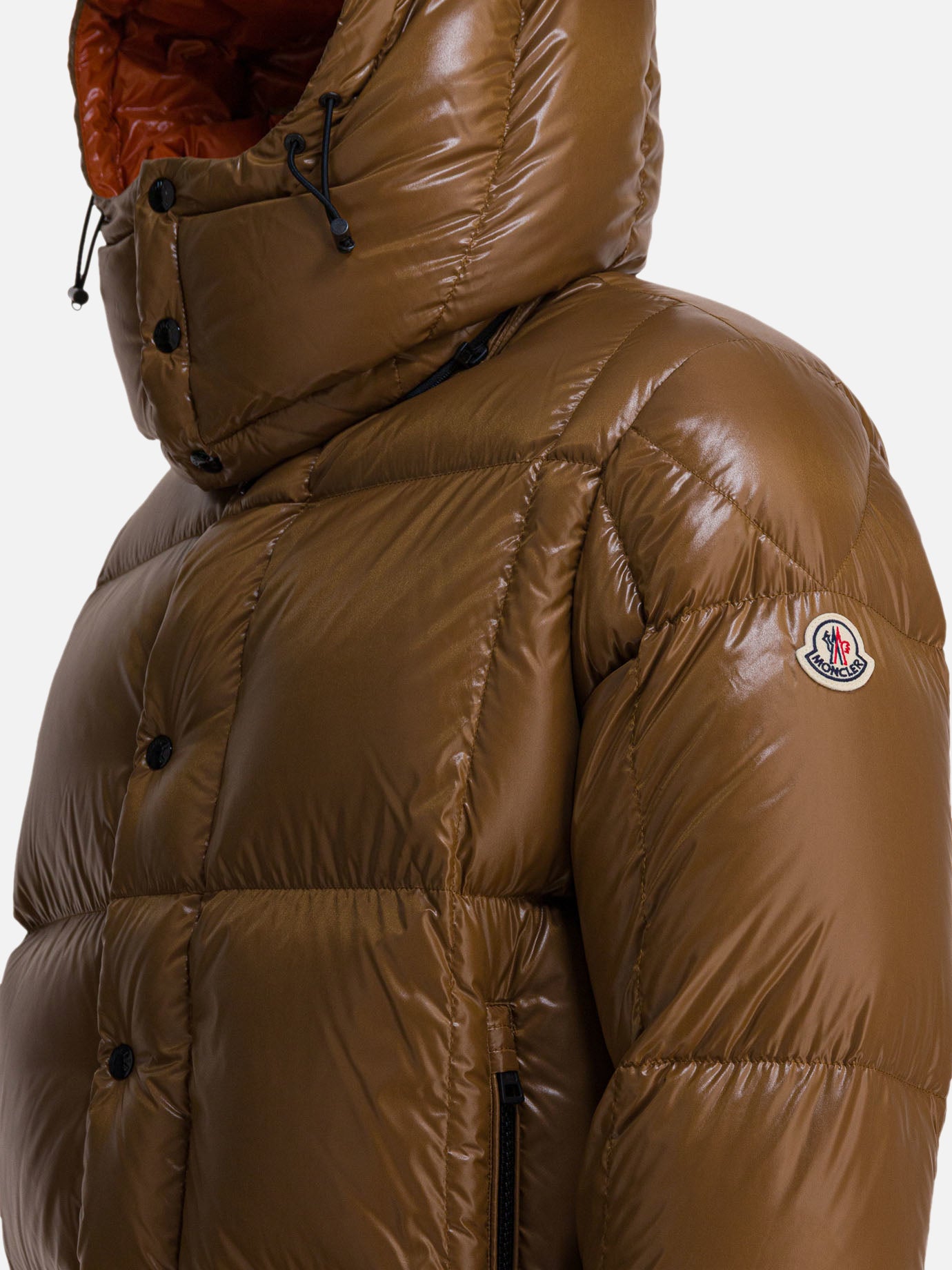 Piumini corti Solid colour  Marrone - Moncler Uomo | PDP | VIETTI Online Store | thumbnail_4