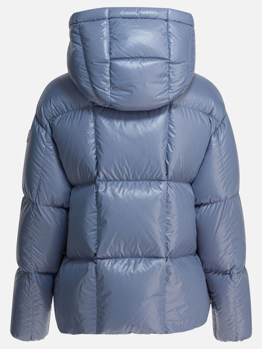 Down jackets Solid colour  Light blue - Moncler Women | PDP | VIETTI Online Store | 2
