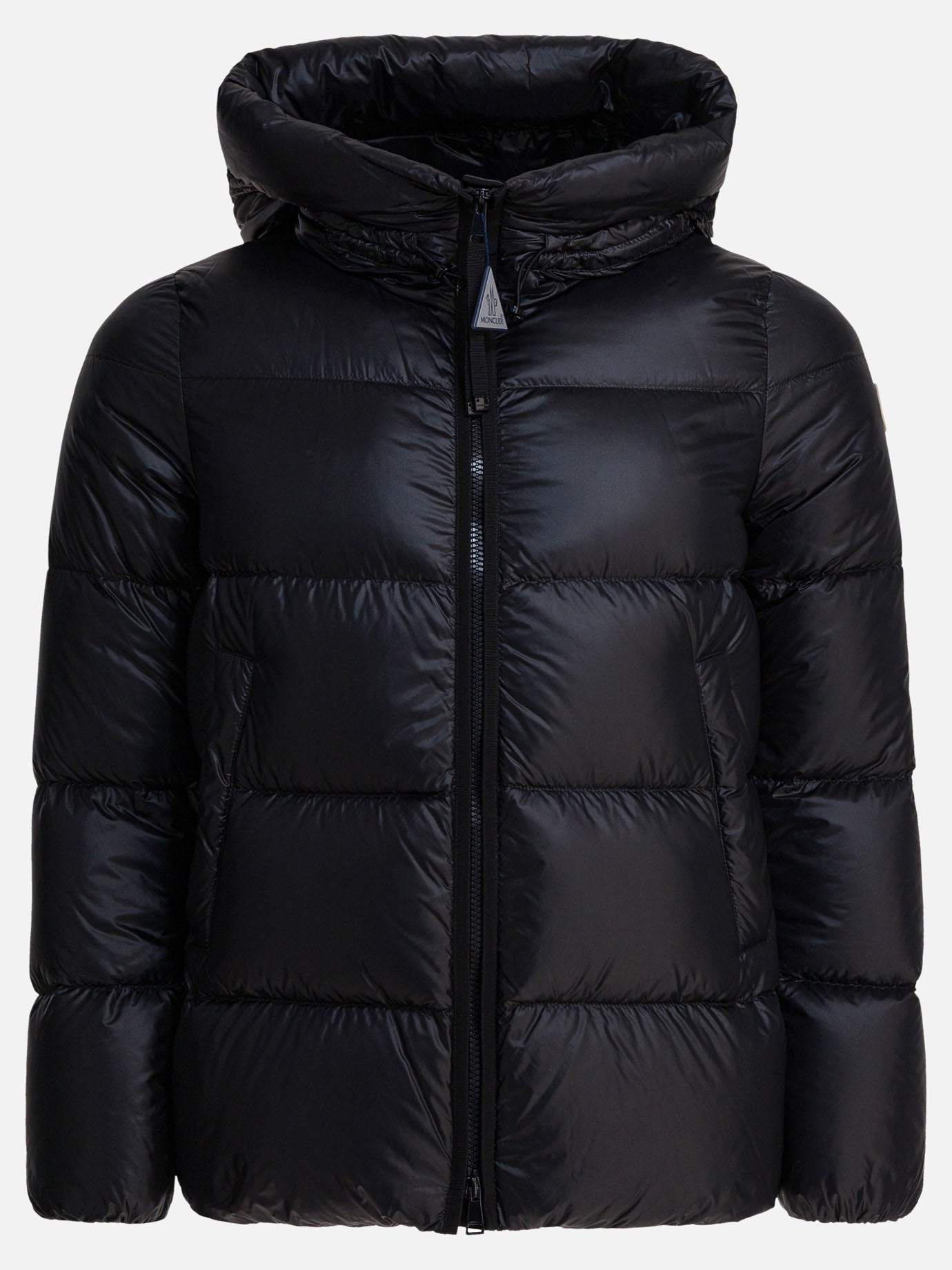 Down jackets Logo  Black - Moncler Women | PDP | VIETTI Online Store | Zoom-Modal

