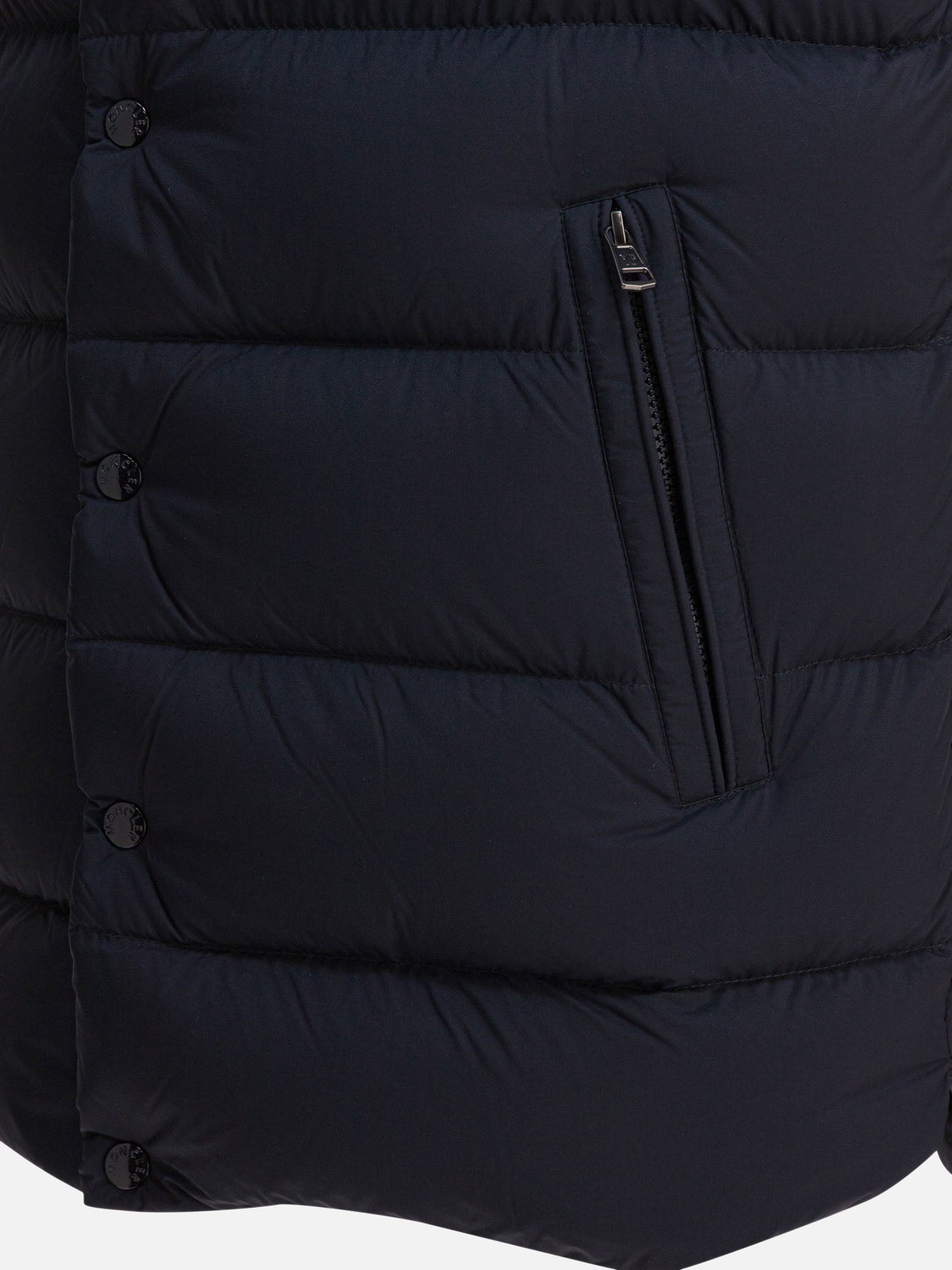 Giacche smanicate Logo  Blu - Moncler Uomo | PDP | VIETTI Online Store | thumbnail_4