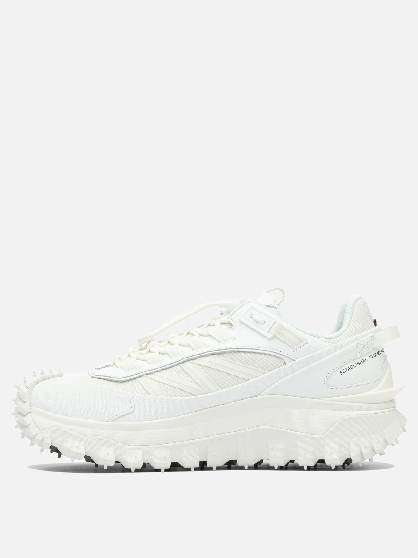 Sneaker basse 60% nylon 40% leather - 100% rubber  Bianco - Moncler Donna | PDP | VIETTI Online Store | Zoom-Modal_3
