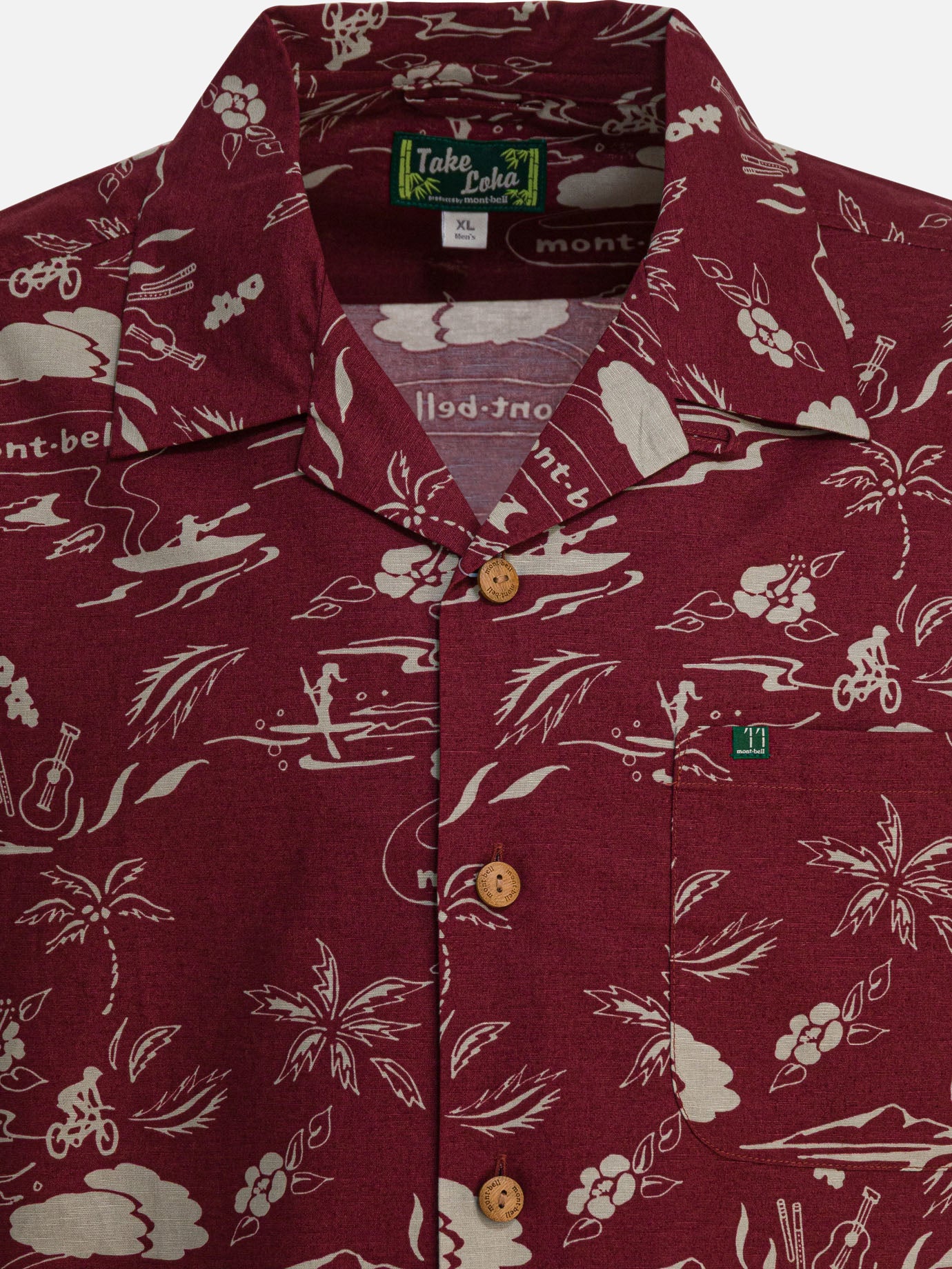 Camicie casual Print  Bordeaux - Montbell Uomo | PDP | VIETTI Online Store | Zoom-Modal_3
