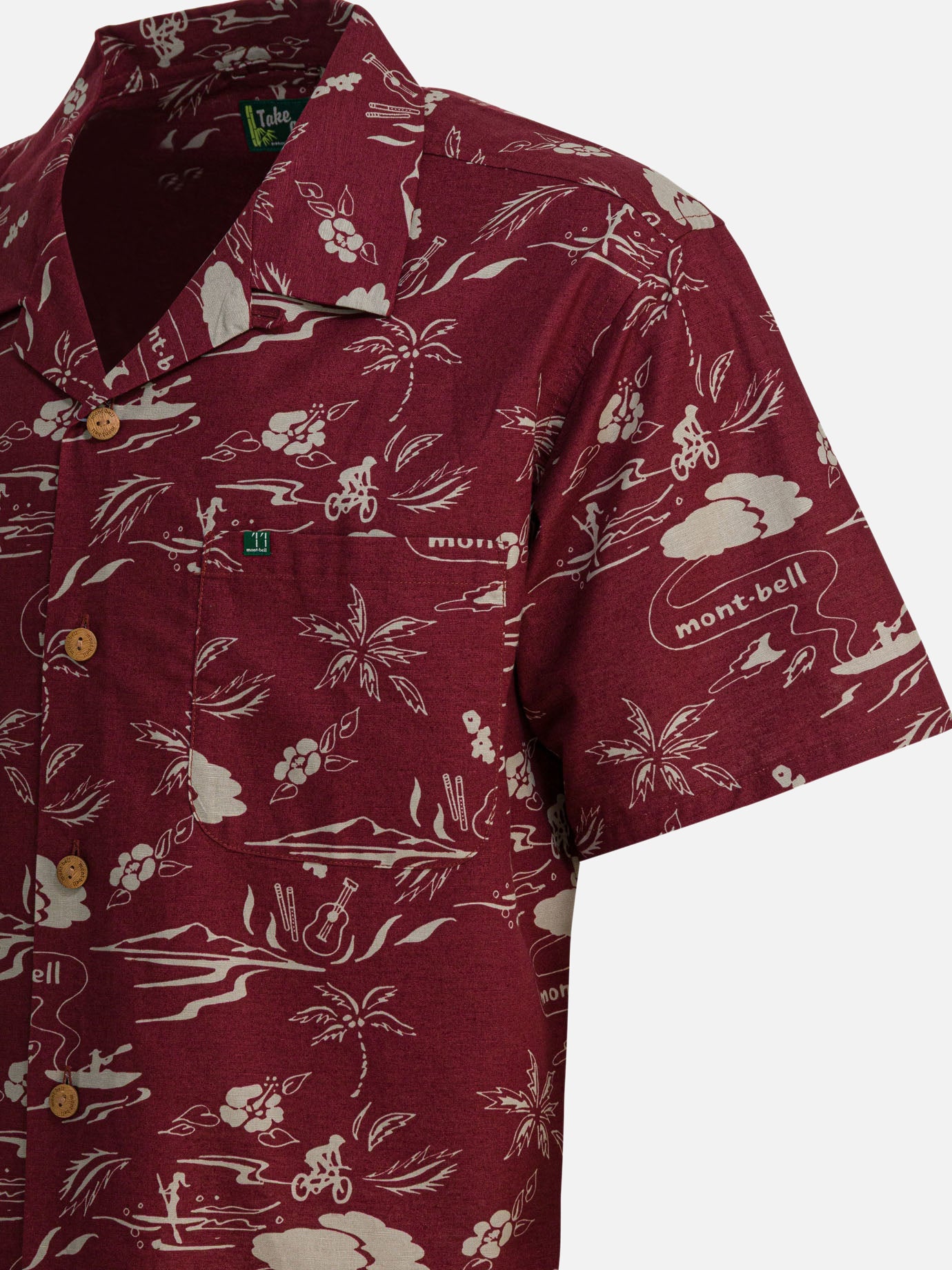 Camicie casual Print  Bordeaux - Montbell Uomo | PDP | VIETTI Online Store | thumbnail_4