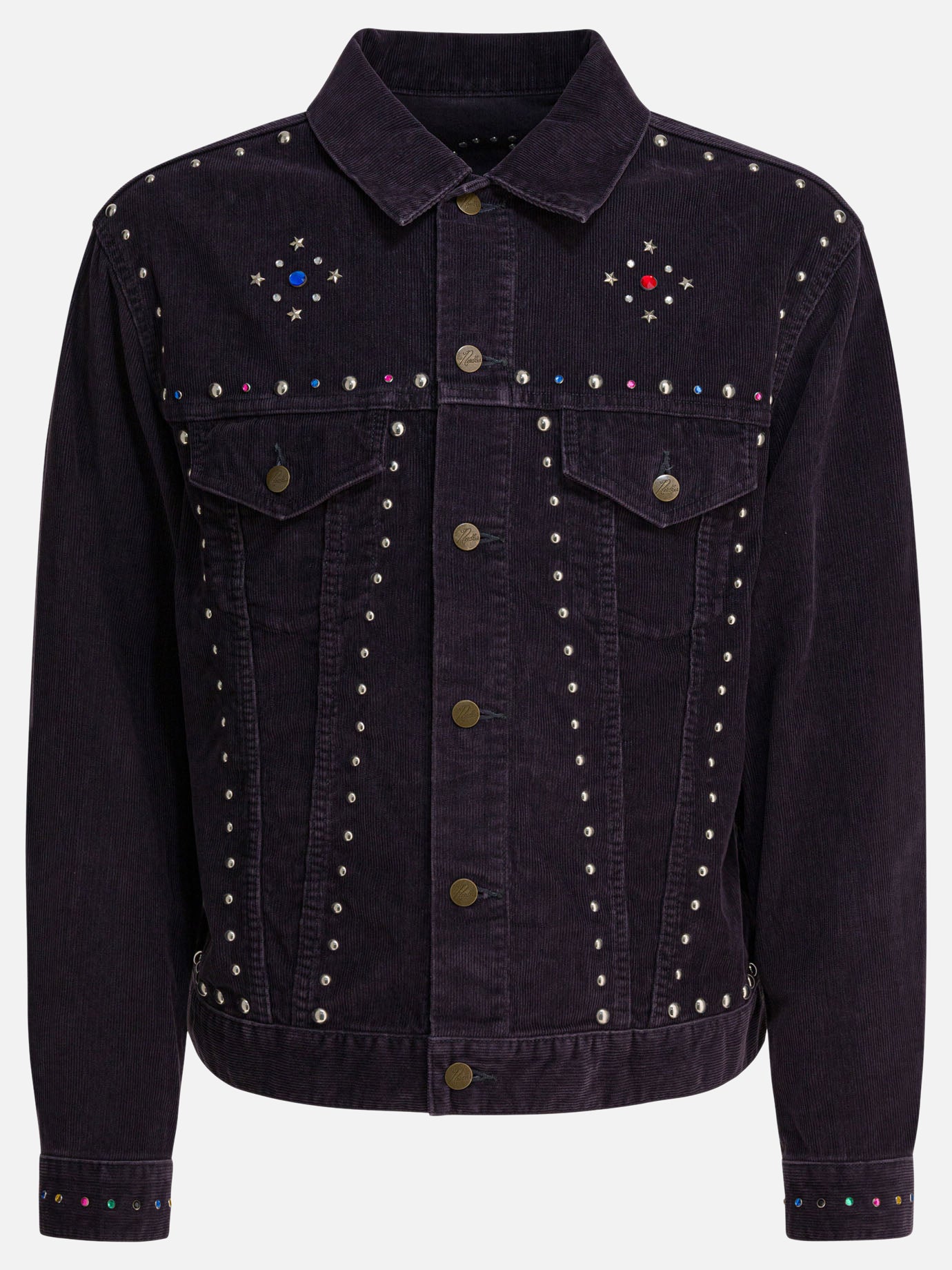 Quilted & Utility Jackets Solid colour  Purple - Needles Men | PDP | VIETTI Online Store | thumbnail