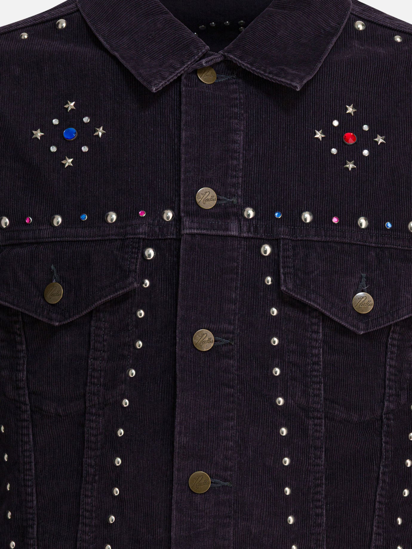 Quilted & Utility Jackets Solid colour  Purple - Needles Men | PDP | VIETTI Online Store | Zoom-Modal_3
