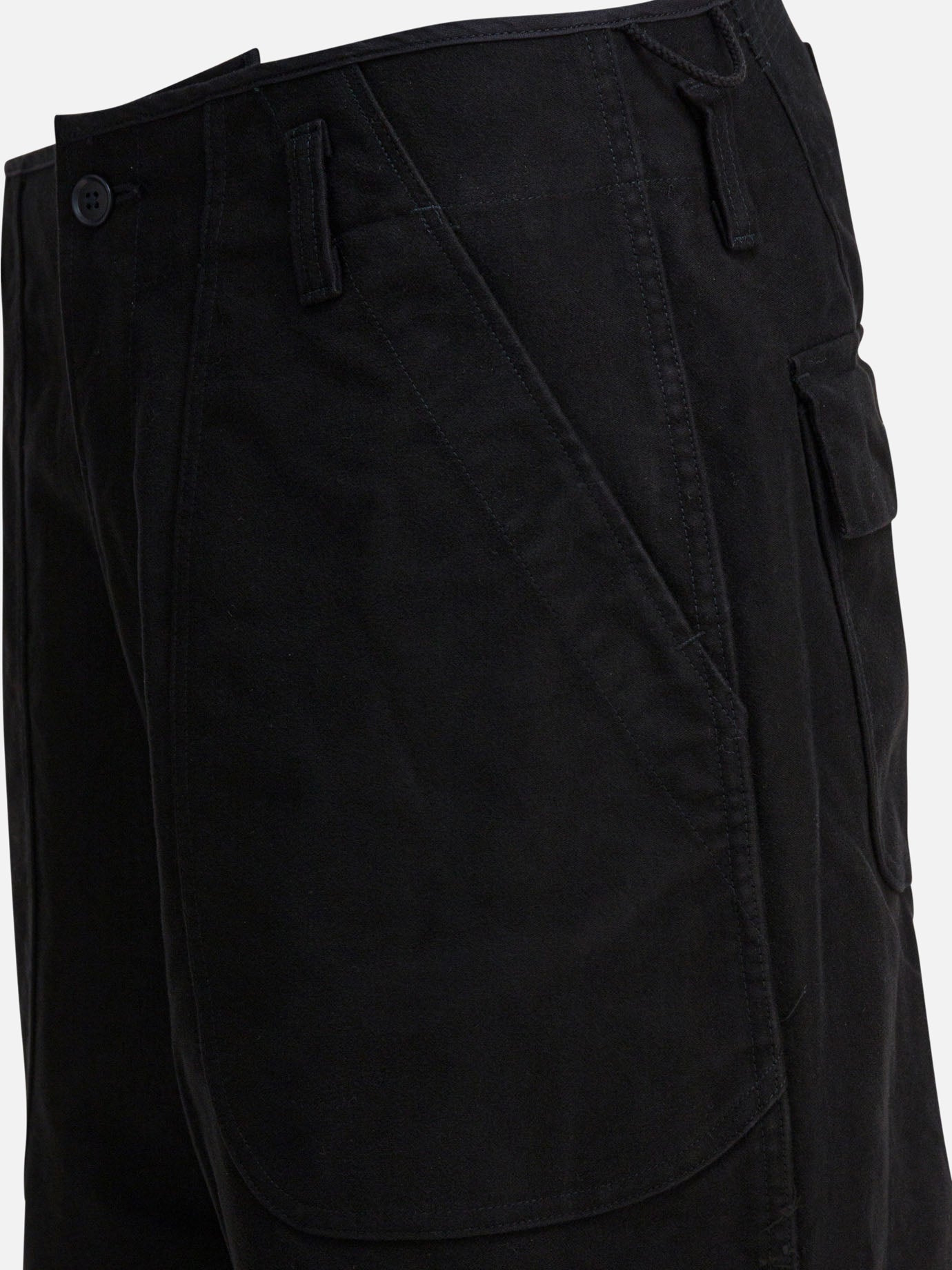 Leisure trousers Solid colour  Black - Needles Men | PDP | VIETTI Online Store | thumbnail_4