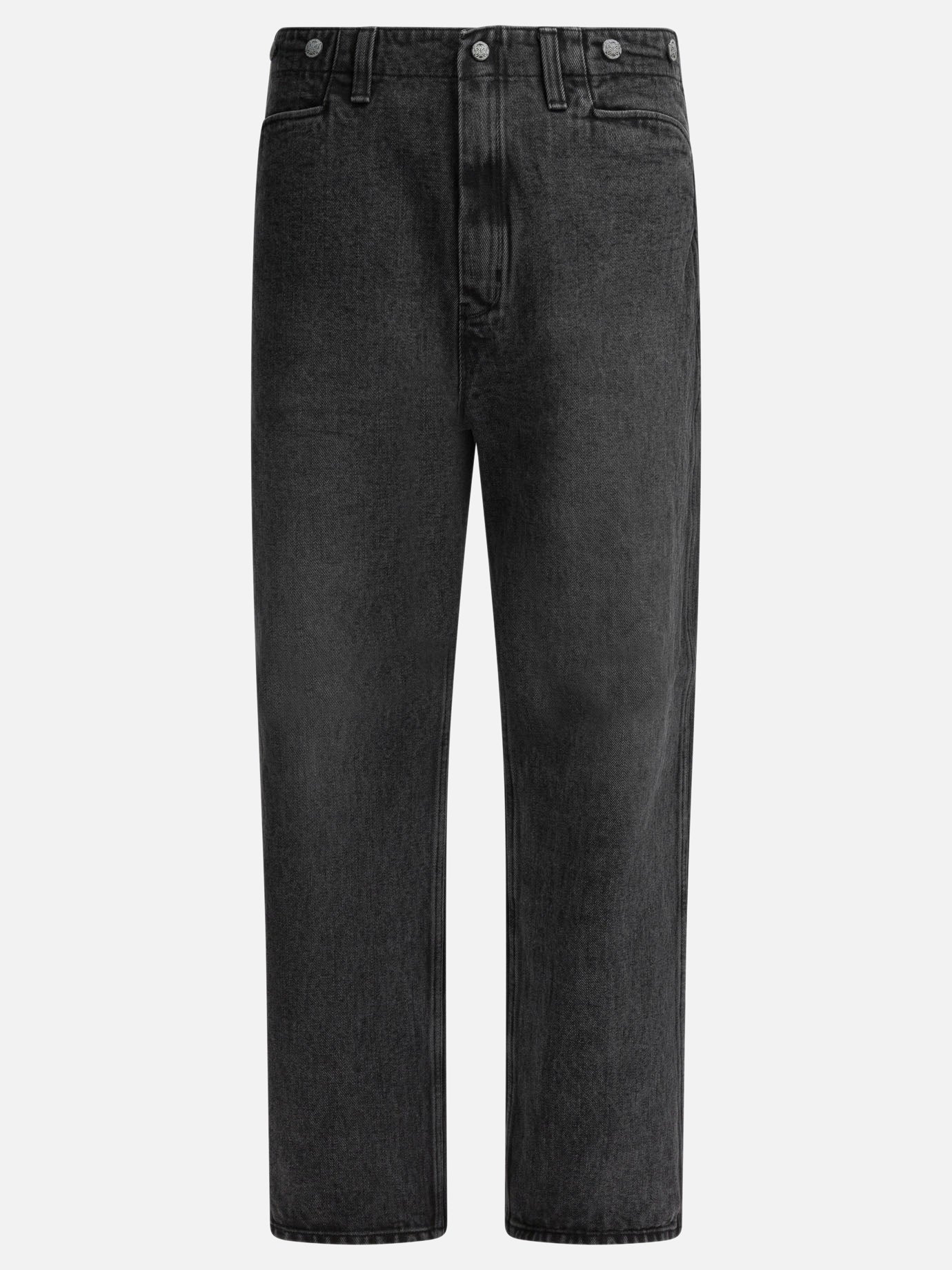 Wide-leg jeans Solid colour  Black - Needles Men | PDP | VIETTI Online Store | Zoom-Modal
