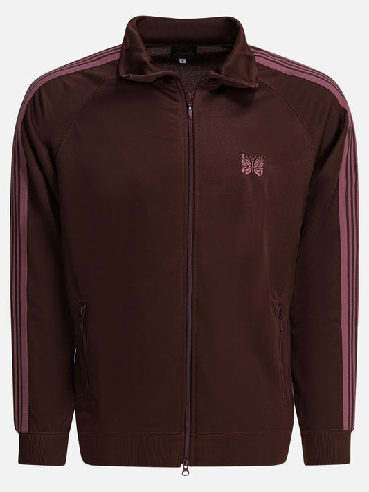 Full zip sweatshirts Logo  Bordeaux - Needles Men | PDP | VIETTI Online Store 
