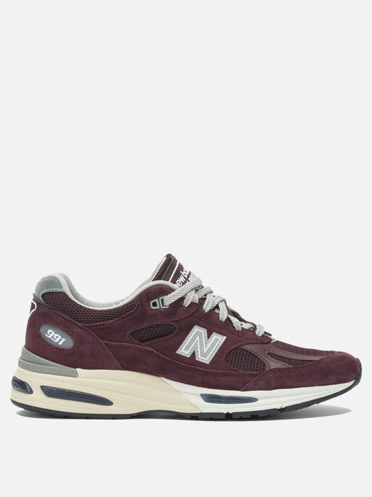 Sneaker basse 100% suede leather - 100% rubber  Bordeaux - New Balance Uomo | PLP | VIETTI Online Store 
