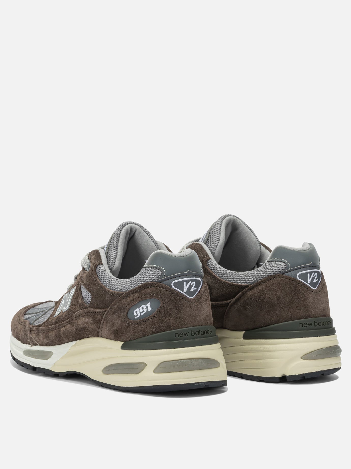 Sneaker basse 100% leather - 100% rubber  Marrone - New Balance Uomo | PDP | VIETTI Online Store | Zoom-Modal_4

