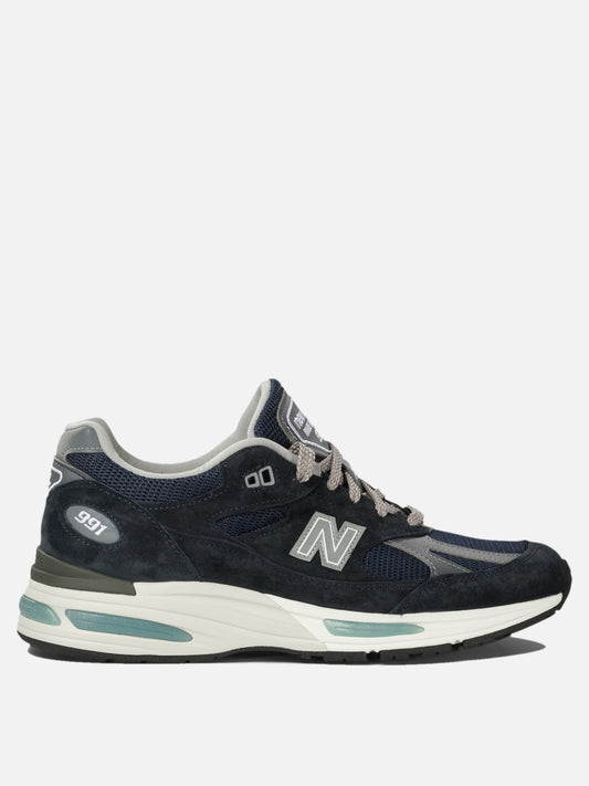 Low top sneakers 50% mesh 50% leather - 100% rubber  Blue - New Balance Men | PLP | VIETTI Online Store 
