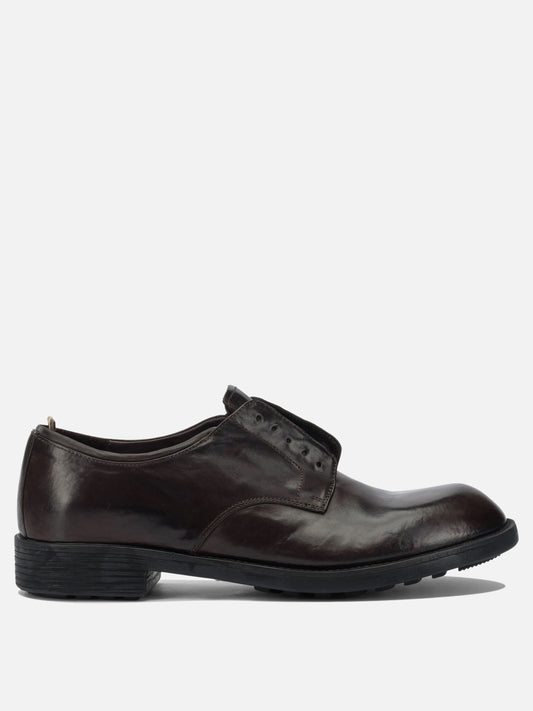 Derby 100% leather - 100% rubber  Brown - Officine Creative Men | PLP | VIETTI Online Store 
