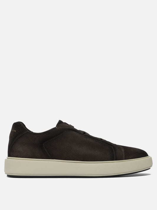 Sneaker basse 100% leather - 100% rubber  Marrone - Officine Creative Uomo | VIETTI Online Store 
