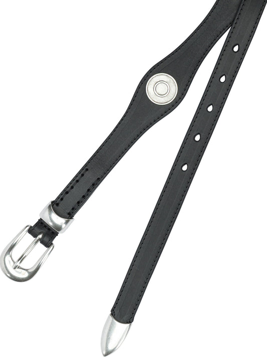 Leather belts 100% leather  Black - Our Legacy Men | PDP | VIETTI Online Store | 2
