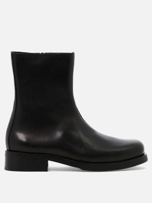 Zipped boots 100% cow leather - 70% leather 30% rubber  Black - Our Legacy Men | PDP | VIETTI Online Store 
