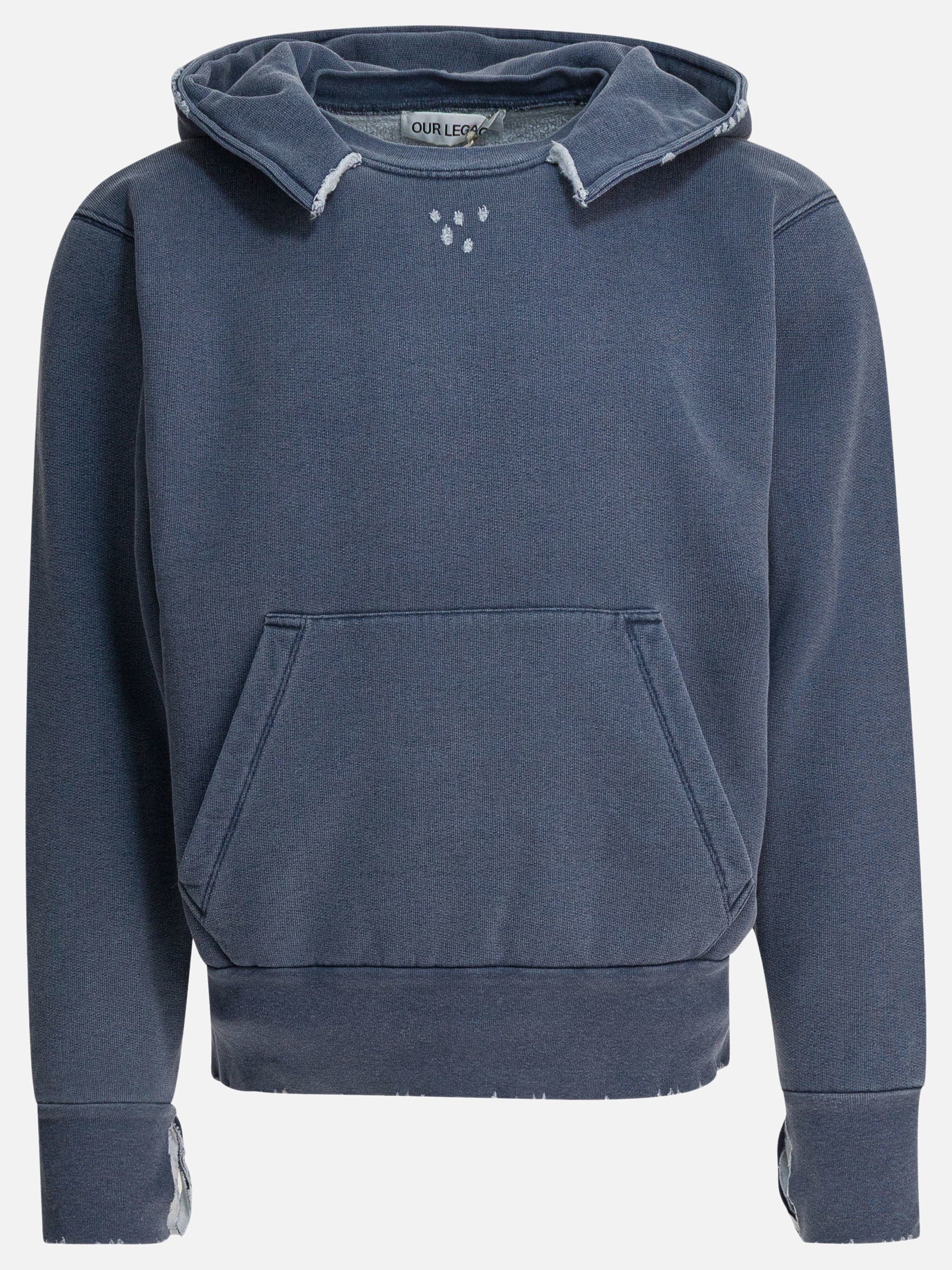 Hoodies Solid colour  Blue - Our Legacy Men | PDP | VIETTI Online Store | thumbnail