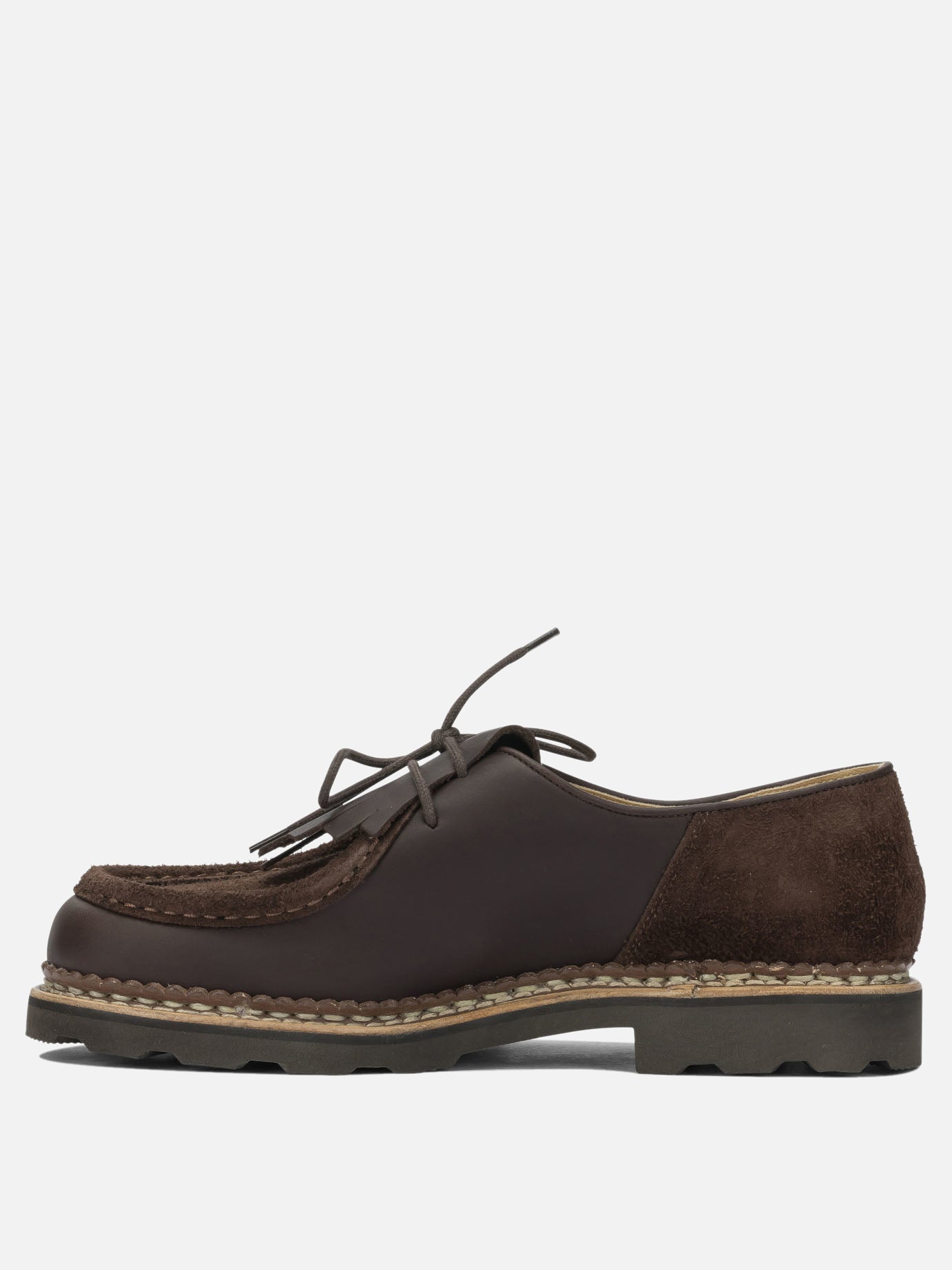 Derby 100% leather - 100% rubber  Brown - Paraboot Men | PDP | VIETTI Online Store | thumbnail_3