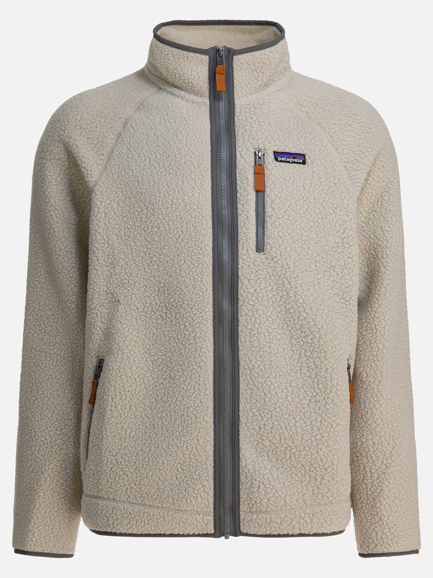 Fleece jackets Logo  White - Patagonia Men | PDP | VIETTI Online Store | Zoom-Modal
