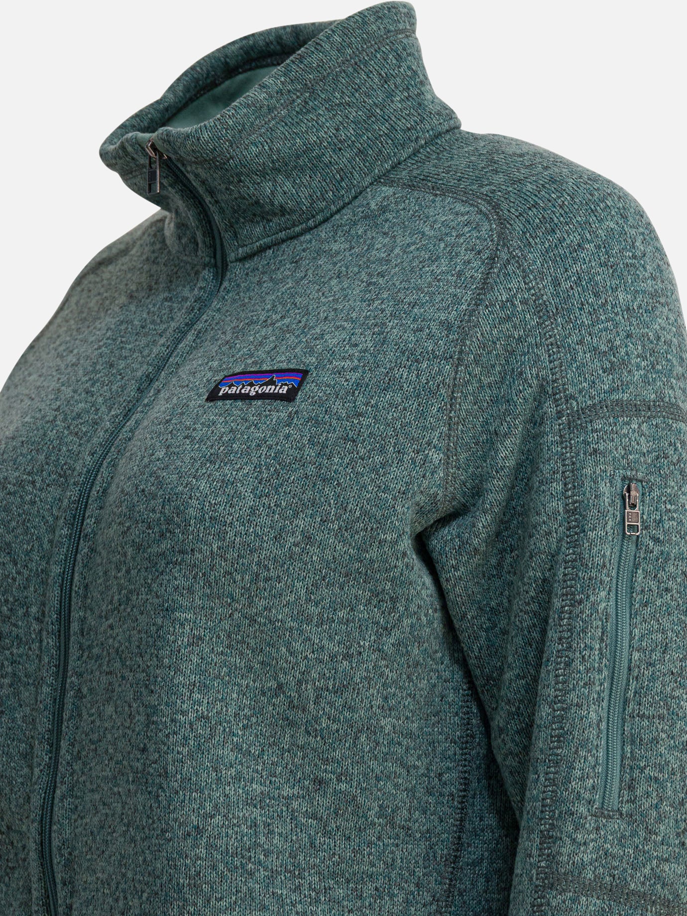 Giacche in pile Logo  Verde - Patagonia Donna | PDP | VIETTI Online Store | Zoom-Modal_4
