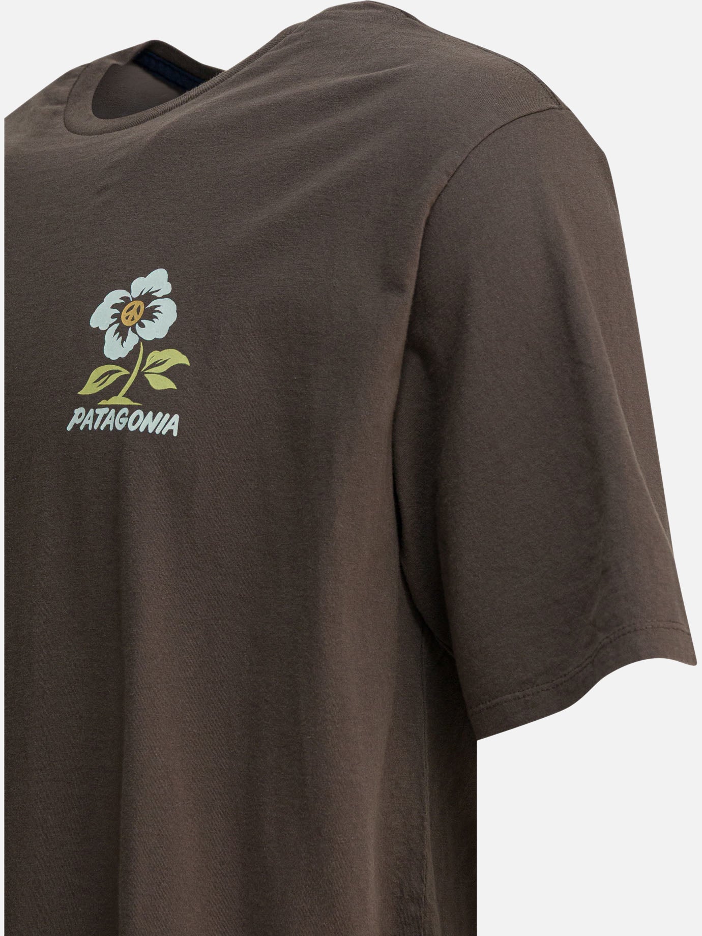 T-shirt girocollo Print  Marrone - Patagonia Uomo | PDP | VIETTI Online Store | Zoom-Modal_4
