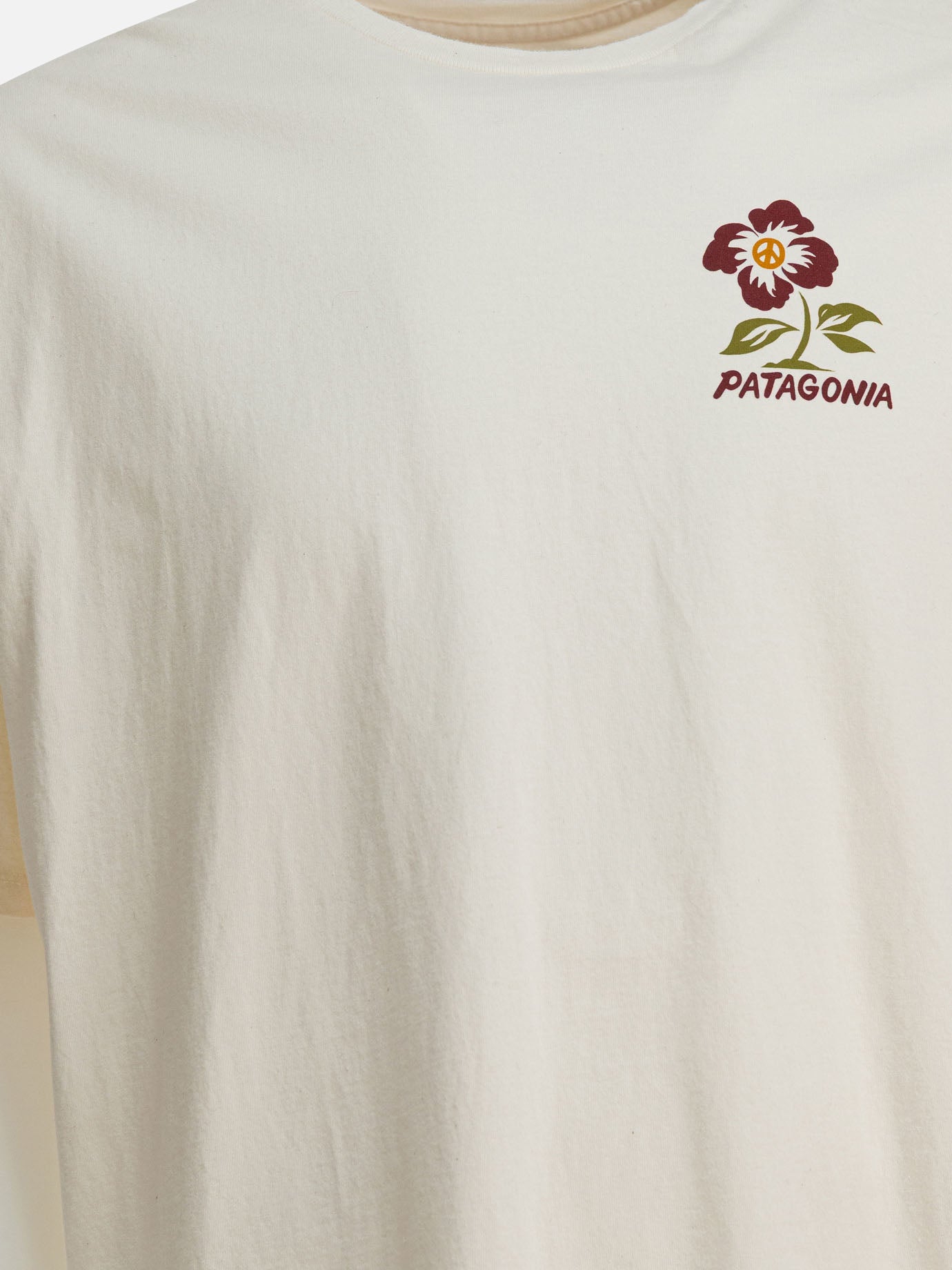 T-shirt girocollo Print  Beige - Patagonia Uomo | PDP | VIETTI Online Store | thumbnail_3