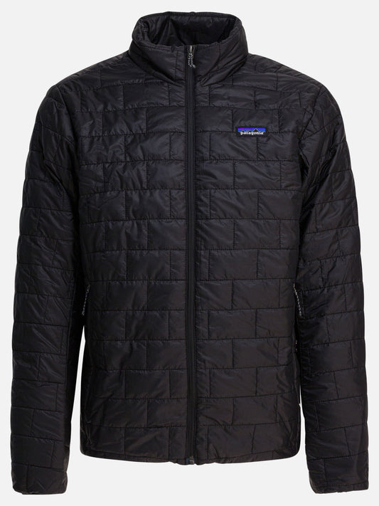 Giacche leggere & Trapuntate Logo  Nero - Patagonia Uomo | PLP | VIETTI Online Store 
