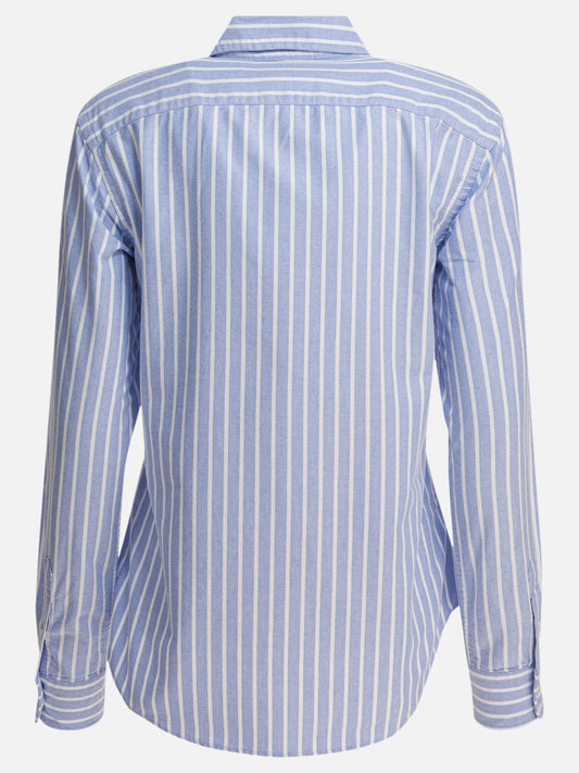 Polo Ralph Lauren Slim-fit striped oxford shirt 15036780_02 Blue 2