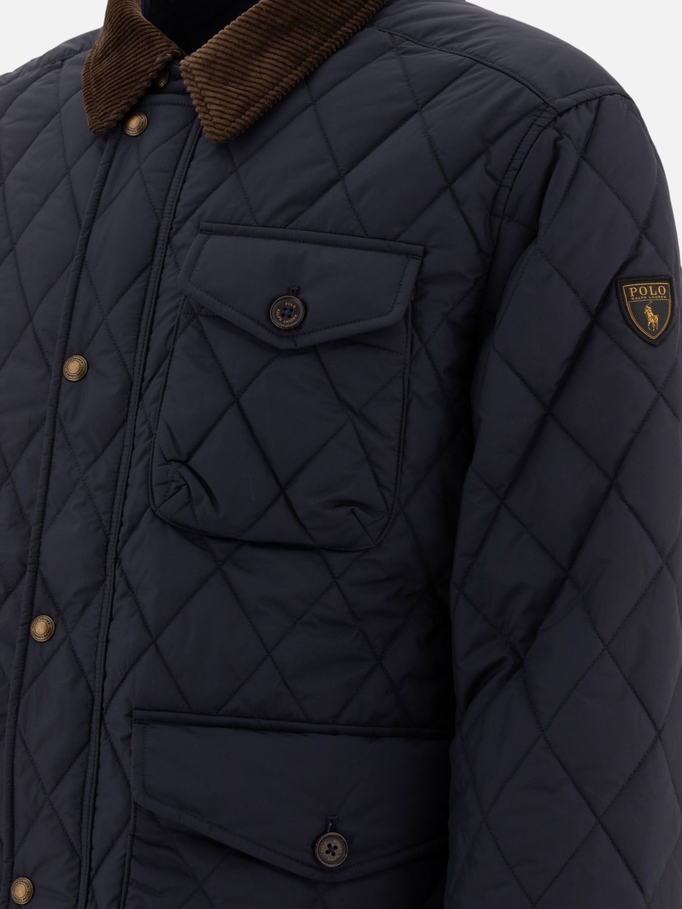Giacche leggere & Trapuntate Logo  Blu - Polo Ralph Lauren Uomo | PDP | VIETTI Online Store | thumbnail_4