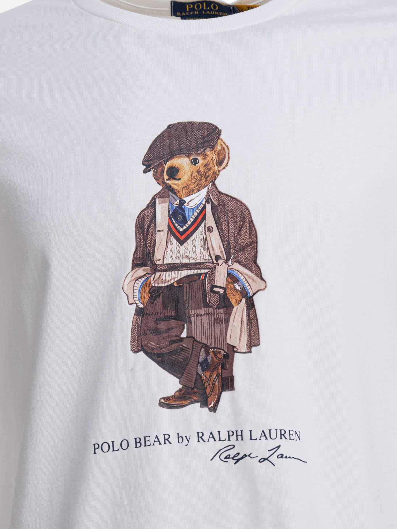 Crewneck t-shirts Logo  White - Polo Ralph Lauren Men | PDP | VIETTI Online Store | Zoom-Modal_3
