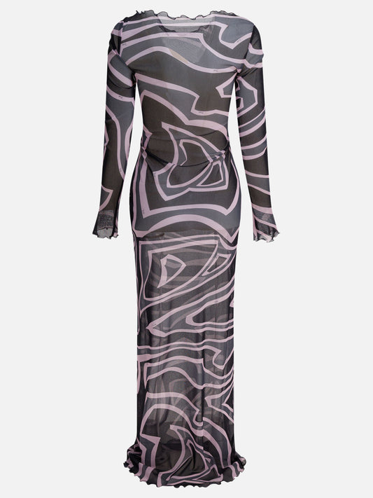 Abiti lunghi Print  Nero - Pucci Donna | PDP | VIETTI Online Store | 2
