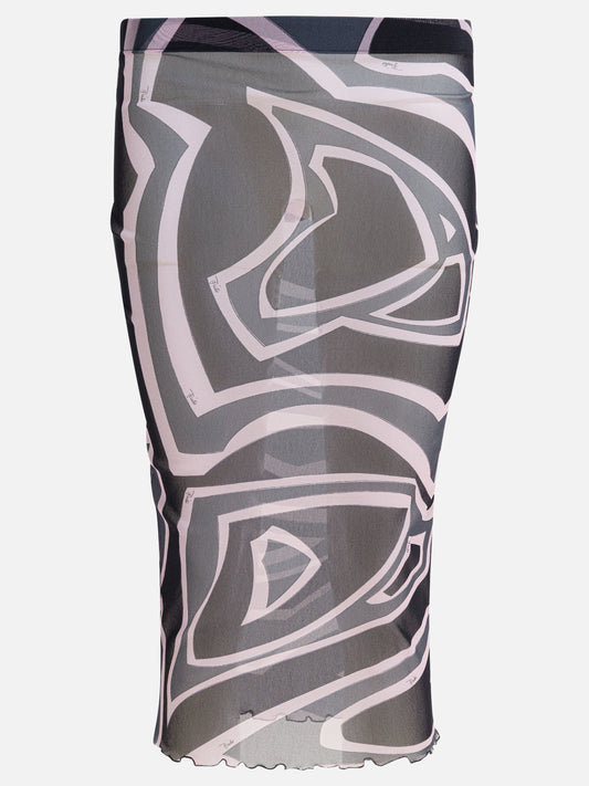Midi skirts Print  Black - Pucci Women | VIETTI Online Store 
