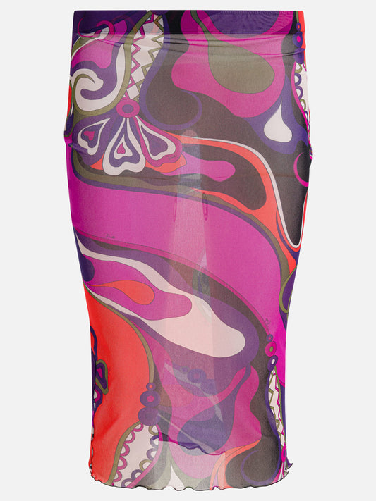 Midi skirts Print  Purple - Pucci Women | VIETTI Online Store 
