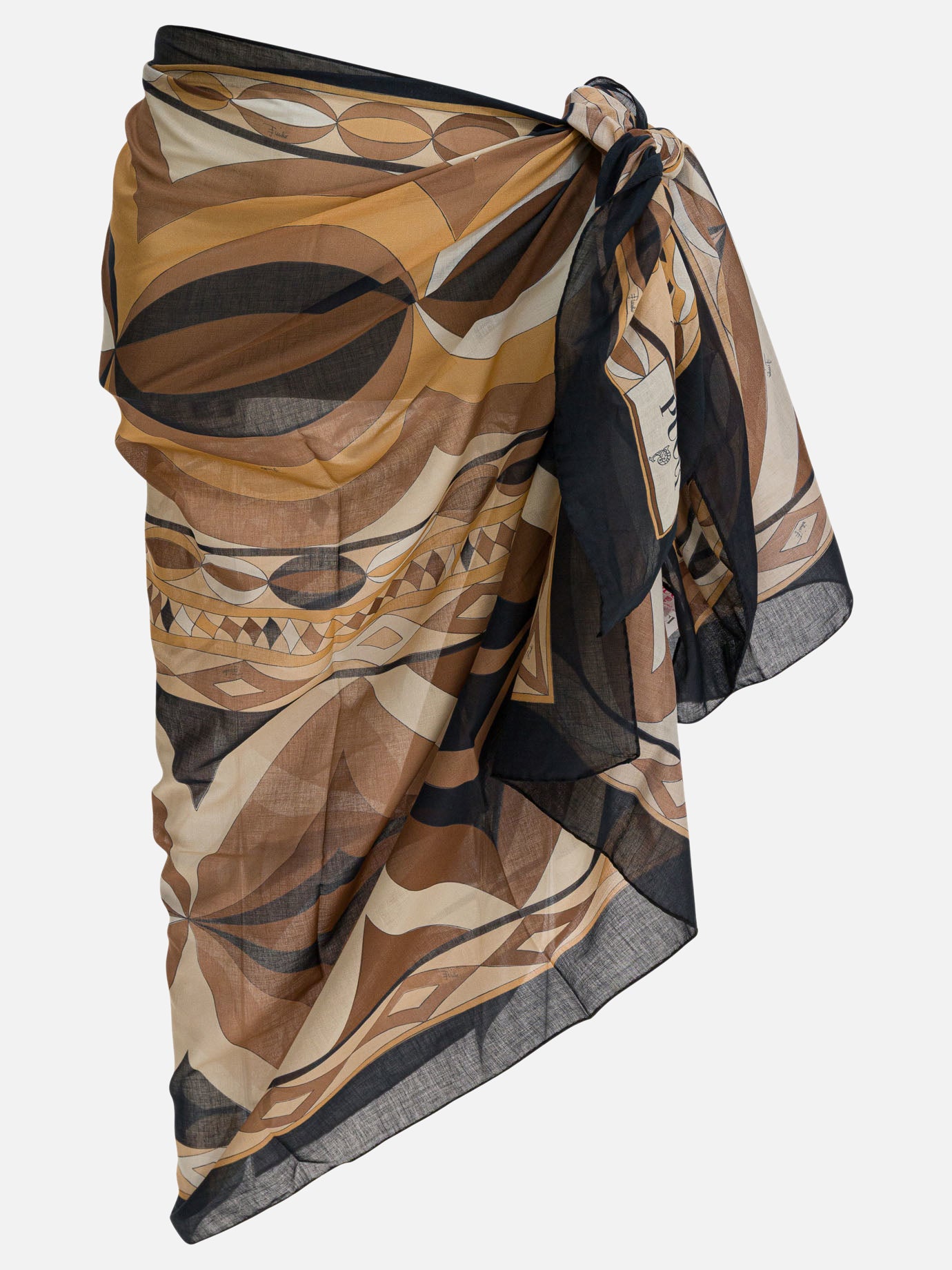 Beach dresses Graphics  Black - Pucci Women | PDP | VIETTI Online Store | Zoom-Modal
