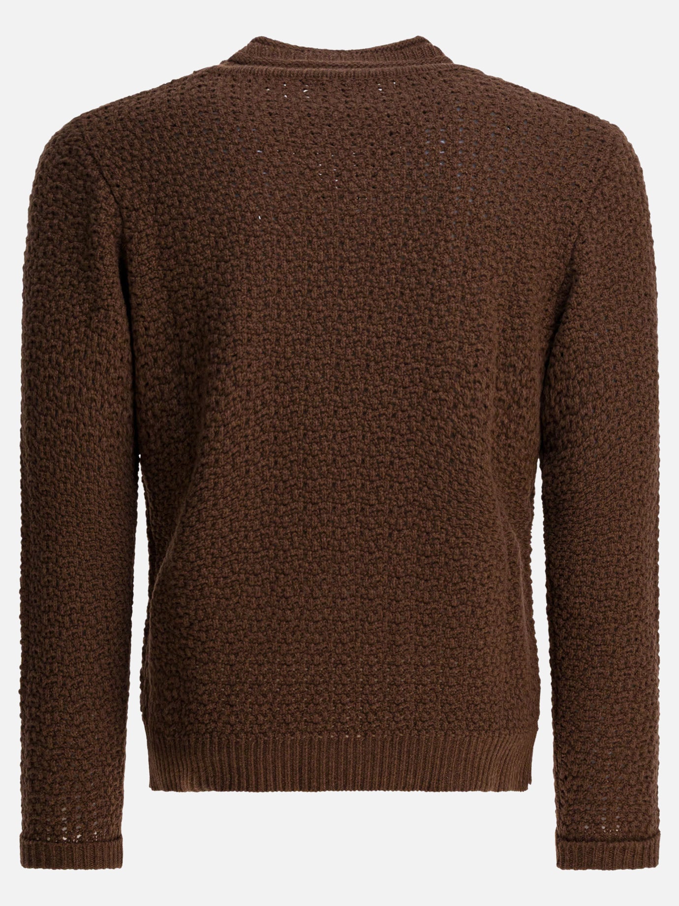 Maglioni girocollo Solid colour  Marrone - Rakkì Uomo | PDP | VIETTI Online Store | Zoom-Modal_2
