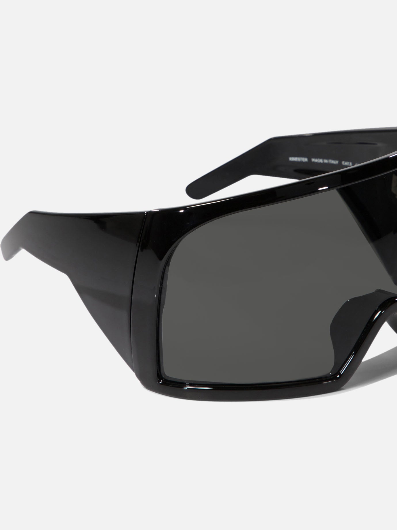Montatura squadrata 100% acetate  Nero - Rick Owens Donna | PDP | VIETTI Online Store | thumbnail_2