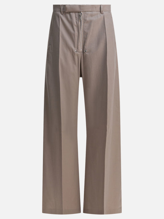 Leisure trousers Solid colour  Beige - Rick Owens Women | PDP | VIETTI Online Store 
