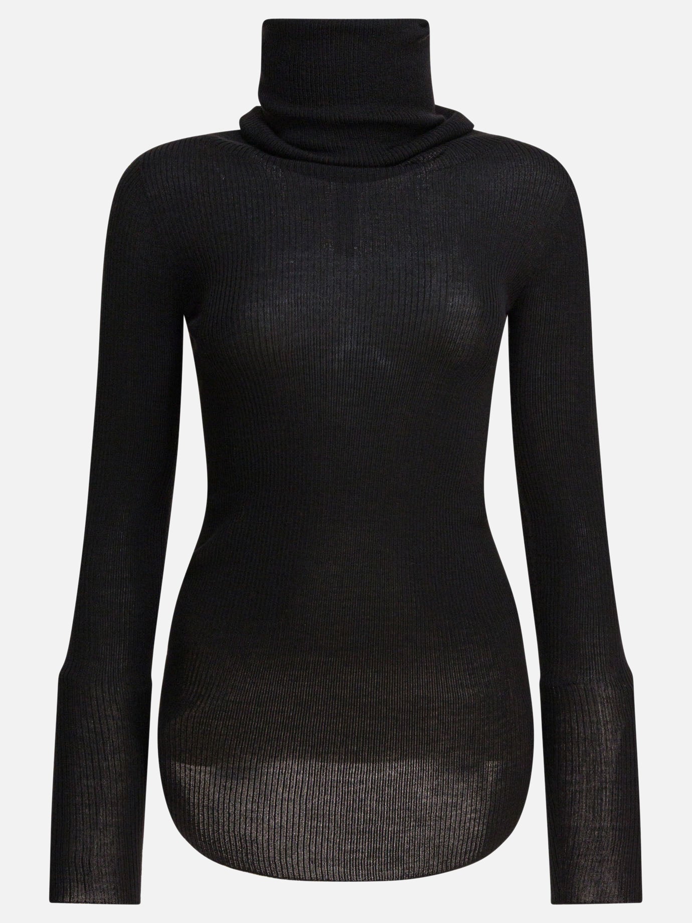 Maglioni dolcevita Solid colour  Nero - Rick Owens Donna | PDP | VIETTI Online Store | thumbnail